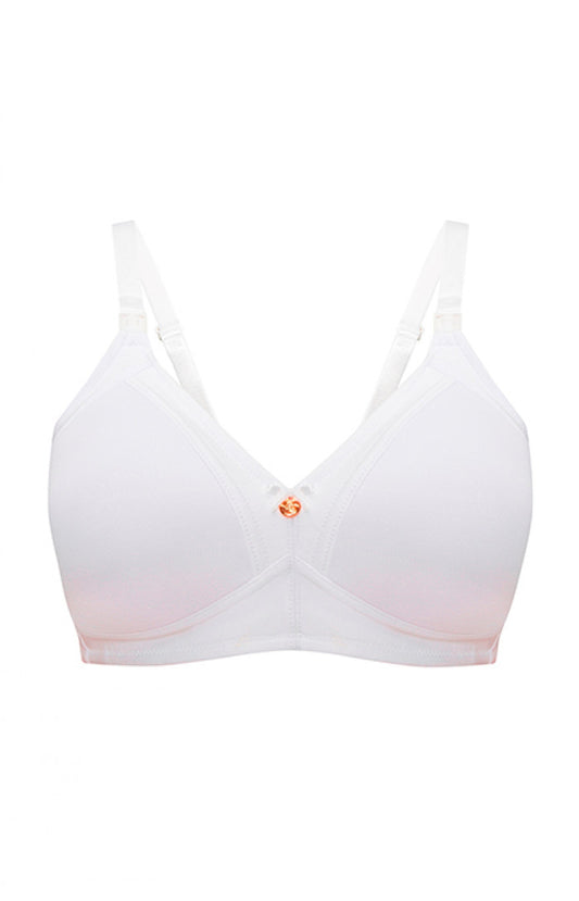 Moulded cup nursing bra